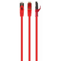 Gembird PP6A-LSZHCU-R-0.5M cable de red Rojo 0,5 m Cat6a S/FTP (S-STP)