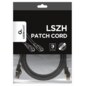 Gembird PP6A-LSZHCU-BK-3M cable de red Negro Cat6a S/FTP (S-STP)