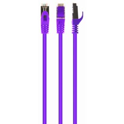 Gembird PP6A-LSZHCU-V-0.5M cable de red Violeta 0,5 m Cat6a S/FTP (S-STP)