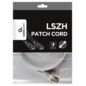 Gembird PP6A-LSZHCU-W-1M cable de red Blanco Cat6a S/FTP (S-STP)