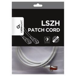Gembird PP6A-LSZHCU-W-2M cable de red Blanco Cat6a S/FTP (S-STP)