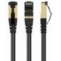 Gembird PP8-LSZHCU-BK-10M cable de red Negro Cat8 S/FTP (S-STP)