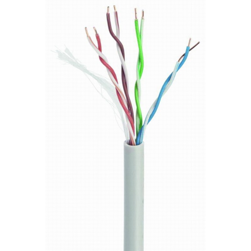 Gembird CAT5e UTP 100m cable de red Gris U/UTP (UTP)
