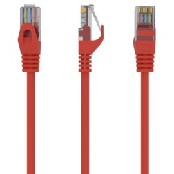 Gembird PP6U-1M cable de red Rojo Cat6 U/UTP (UTP)