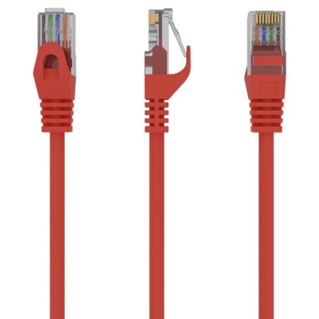 Gembird PP6U-2M cable de red Rojo Cat6 U/UTP (UTP)