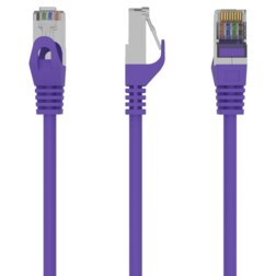 Gembird RJ45/RJ45 Cat6 0.5m cable de red Púrpura 0,5 m F/UTP (FTP)