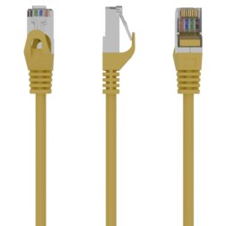 Gembird PP6-1M/Y cable de red Amarillo Cat6 F/UTP (FTP)