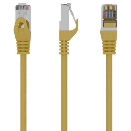 Gembird PP6-1M/Y cable de red Amarillo Cat6 F/UTP (FTP)