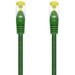 AISENS Cable De Red Latiguillo RJ45 LSZH Cat.7 600 MHz S/FTP PIMF AWG26, Verde, 25 cm
