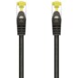 AISENS Cable De Red Latiguillo RJ45 LSZH Cat.7 600 MHz S/FTP PIMF AWG26, Negro, 1.0 m