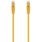 AISENS Cable de Red Latiguillo RJ45 LSZH Cat.6A 500 Mhz UTP AWG24, Amarillo, 1.5M
