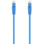 AISENS Cable de Red Latiguillo RJ45 LSZH Cat.6A 500 Mhz UTP AWG24, Azul, 1.0M