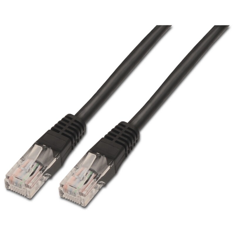 AISENS A133-0203 cable de red Negro 1 m Cat5e U/UTP (UTP)