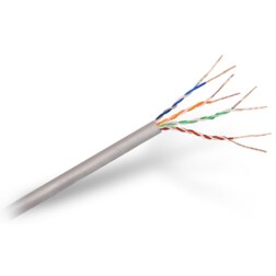 AISENS A133-0208 cable de red Gris 100 m Cat5e U/UTP (UTP)