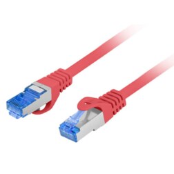 Lanberg PCF6A-10CC cable de red Rojo 2 m Cat6a S/FTP (S-STP)
