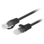 Lanberg PCU6-20CC-0025-BK cable de red Negro 0,25 m Cat6 U/UTP (UTP)