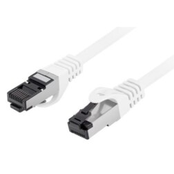 Lanberg PCF8-10CU-0050-W cable de red Blanco 0,5 m Cat8.1 S/FTP (S-STP)