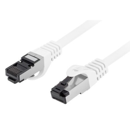 Lanberg PCF8-10CU-0050-W cable de red Blanco 0,5 m Cat8.1 S/FTP (S-STP)