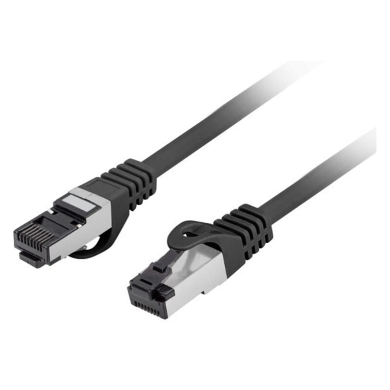 Lanberg PCF8-10CU-0100-BK cable de red Negro 1 m Cat8.1 S/FTP (S-STP)