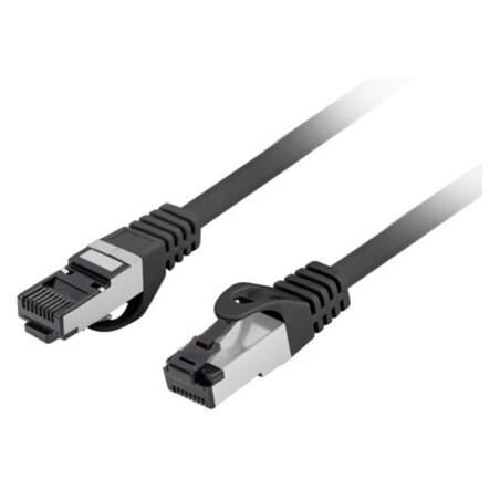 Lanberg PCF8-10CU-0100-BK cable de red Negro 1 m Cat8.1 S/FTP (S-STP)
