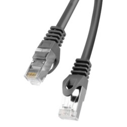 Lanberg PCF6-10CC-0100-BK cable de red Negro 1 m Cat6 F/UTP (FTP)