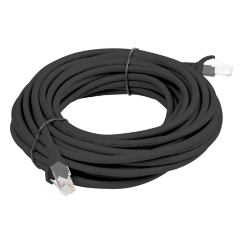 Lanberg PCU6-10CC-0500-BK cable de red Negro 5 m Cat6 U/UTP (UTP)