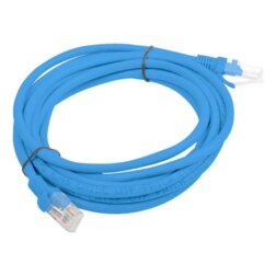 Lanberg PCU6-10CC-0300-B cable de red Azul 3 m Cat6 U/UTP (UTP)