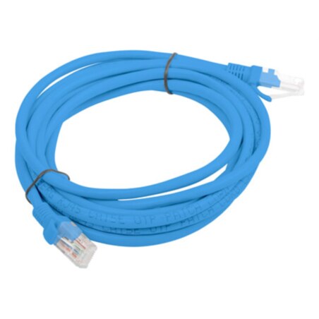 Lanberg PCU6-10CC-0300-B cable de red Azul 3 m Cat6 U/UTP (UTP)