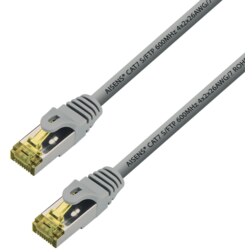 AISENS A146-0333 cable de red Gris 0,5 m Cat7 S/FTP (S-STP)