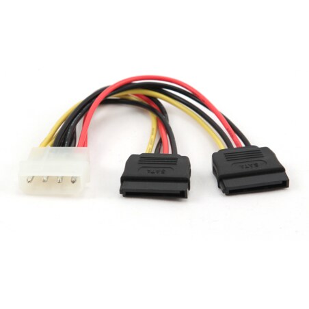 Gembird CC-SATA-PSY cable de SATA 0,15 m