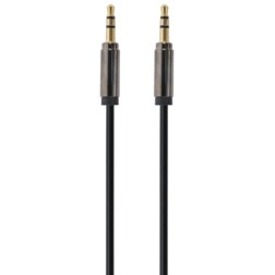 Gembird CCAP-444-6 cable de audio 1,8 m 3,5mm Negro