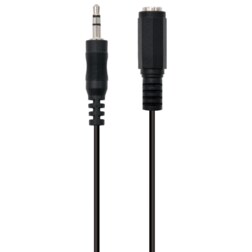 Ewent EC1650 cable de audio 2 m 3,5mm Negro