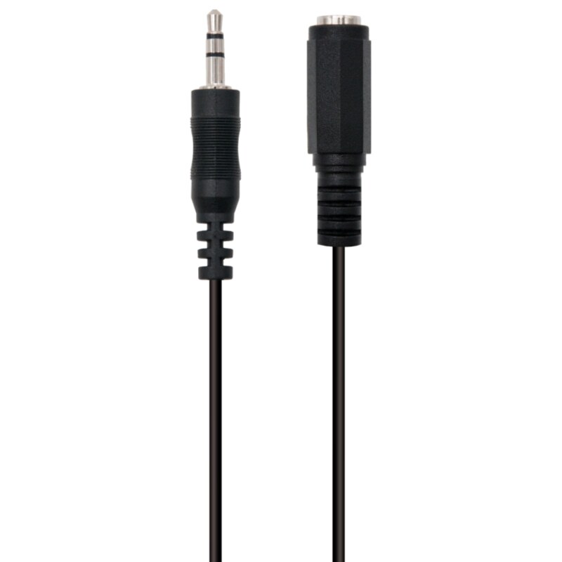 Ewent EC1650 cable de audio 2 m 3,5mm Negro