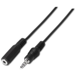 AISENS A128-0146 cable de audio 3,5 m 3,5mm Negro