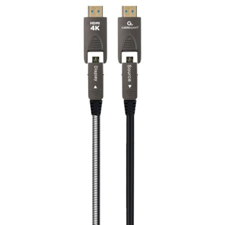 Gembird CCAP-HDMIDD-AOC-10M cable HDMI HDMI Type-A/HDMI Type-D Negro