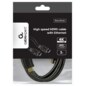Gembird CC-HDMI4L-10 cable HDMI 3 m HDMI tipo A (Estándar) Negro, Naranja