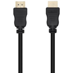 AISENS Cable HDMI V1.4 Alta Velocidad 14+1 CCS, A/M-A/M, Negro, 3.0m