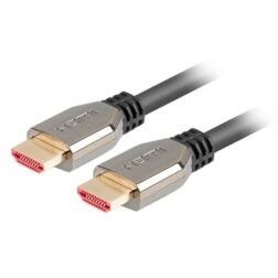 Lanberg CA-HDMI-30CU-0018-BK cable HDMI 1,8 m HDMI tipo A (Estándar) Negro