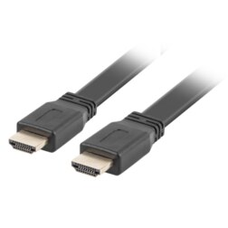 Lanberg CA-HDMI-21CU-0018-BK cable HDMI 1,8 m HDMI tipo A (Estándar) Negro