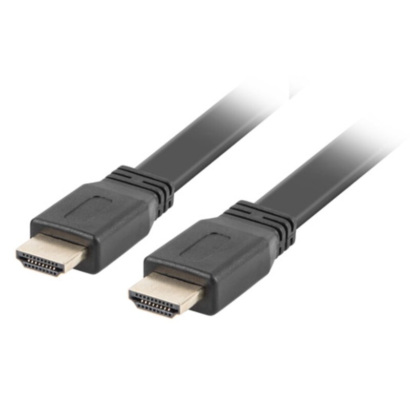 Lanberg CA-HDMI-21CU-0018-BK cable HDMI 1,8 m HDMI tipo A (Estándar) Negro