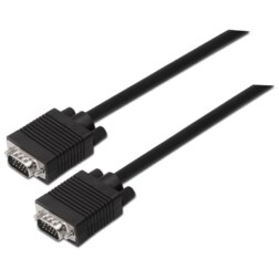 AISENS A113-0069 cable VGA 3 m VGA (D-Sub) Negro