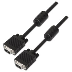 AISENS A113-0072 cable VGA 3 m VGA (D-Sub) Negro