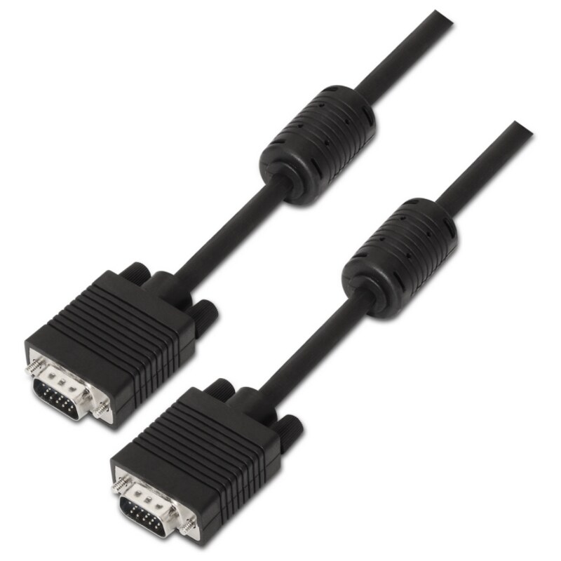 AISENS A113-0072 cable VGA 3 m VGA (D-Sub) Negro