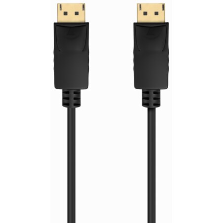 AISENS Cable DISPLAYPORT V1.2 CCS 4K@60Hz, DP/M-DP/M, Negro, 1.0m