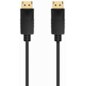 AISENS Cable DISPLAYPORT V1.2 CCS 4K@60Hz, DP/M-DP/M, Negro, 1.0m