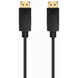 AISENS Cable DISPLAYPORT V1.2 CCS 4K@60Hz, DP/M-DP/M, Negro, 3.0m