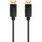 AISENS Cable DISPLAYPORT V1.2 CCS 4K@60Hz, DP/M-DP/M, Negro, 3.0m