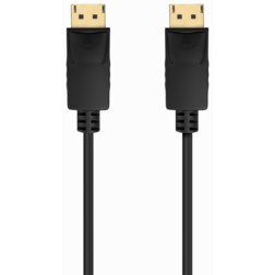 AISENS Cable DISPLAYPORT V1.2 CCS 4K@60Hz, DP/M-DP/M, Negro, 5.0m
