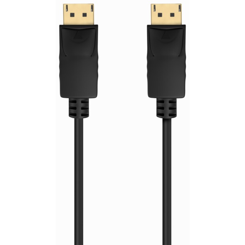 AISENS Cable DISPLAYPORT V1.2 CCS 4K@60Hz, DP/M-DP/M, Negro, 5.0m