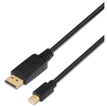 AISENS A124-0131 cable DisplayPort 2 m Mini DisplayPort Negro